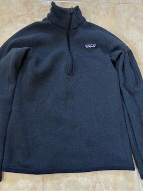 Patagonia Women’s Quarter-Zip Fleece Better Sweater - Navy